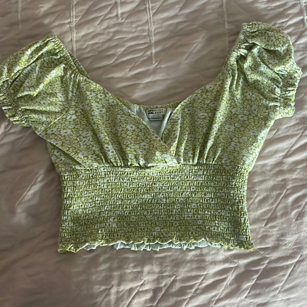 green billabong top